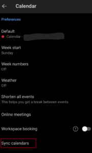 Sync Outlook Calendar to Samsung Calendar
